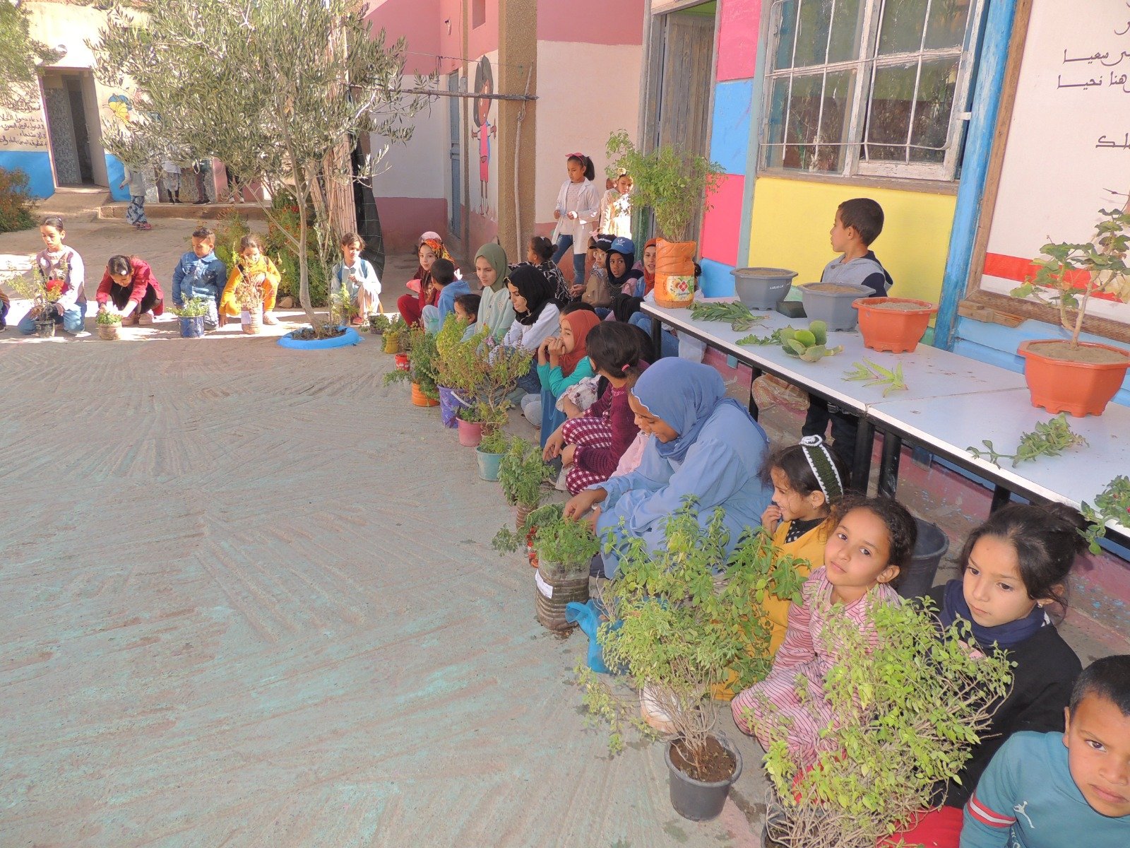 •	Le jardin pédagogique