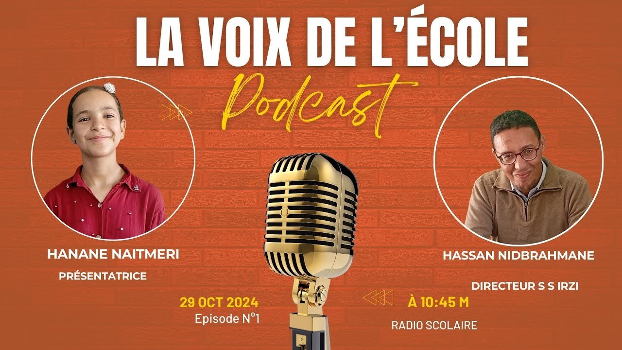 PODCAST AVEC M. le directeur du secteur scolaire IRZI